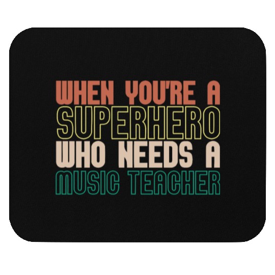 Music Teacher Mouse Pads