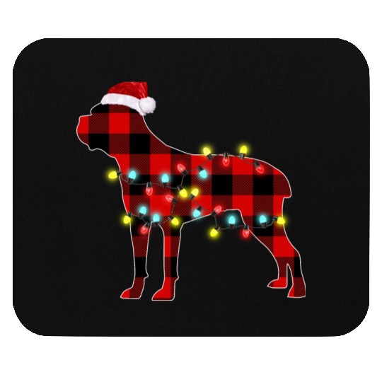 Cane Corso Christmas Dog Lover Pajamasa Mouse Pads