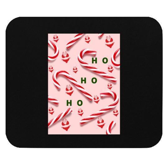 Funny Christmas Candy Canes Mouse Pads