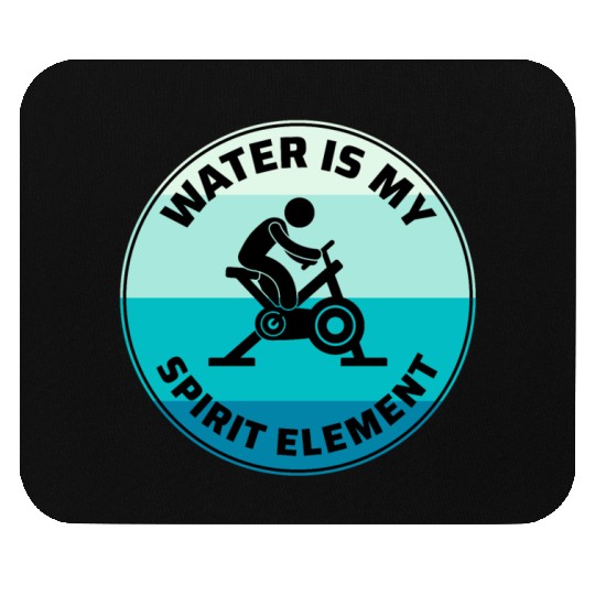 Aqua Cycling Swimming Pool Fitness Training Mouse Pads