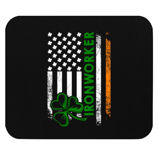 Im An Irish Ironworker Ironworker Mouse Pads