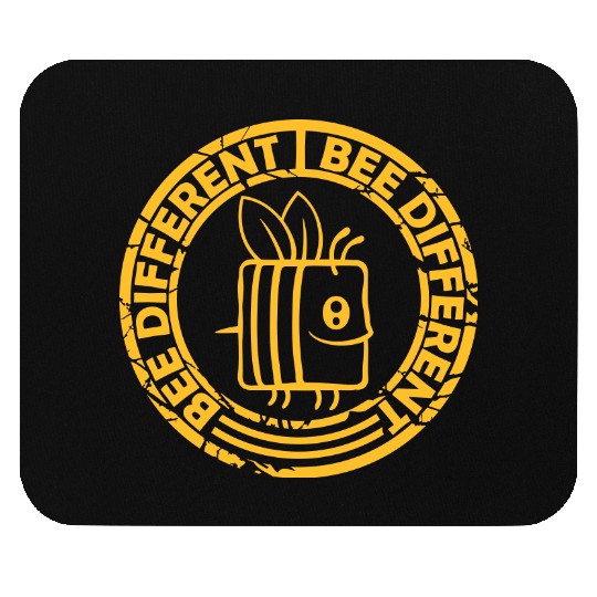 bee different saying quote Mouse Pads