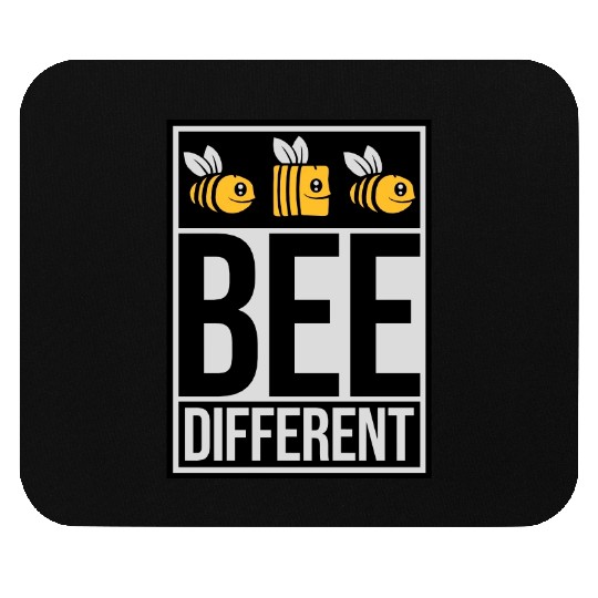 bee different saying quote Mouse Pads