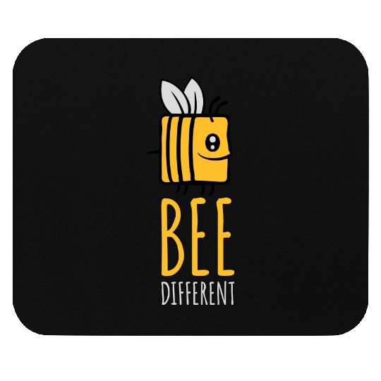 bee different saying quote Mouse Pads