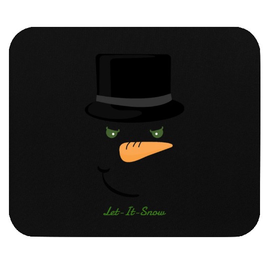 Let It Snow Mouse Pads