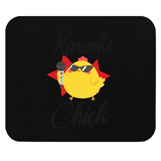 Karaoke Singer Chicken Karaoke Mouse Pads
