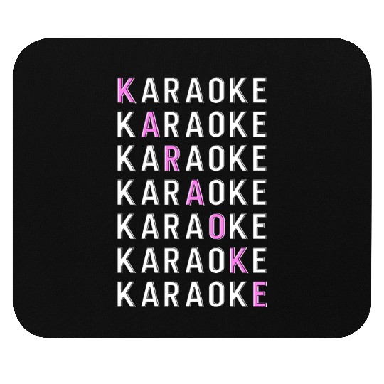 Karaoke Singer Karaoke Mouse Pads