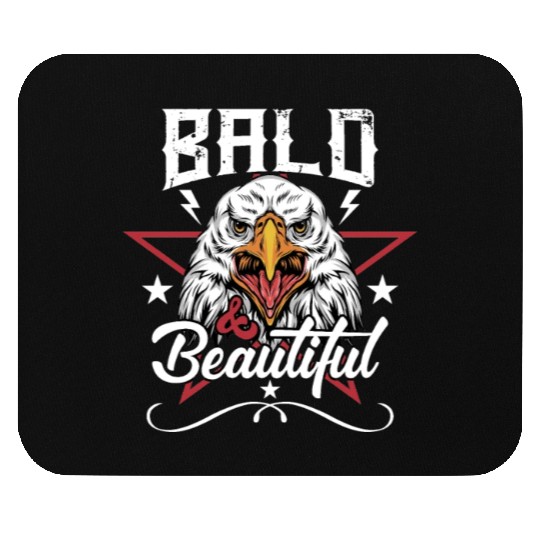 Bald and Beautiful Mouse Pads
