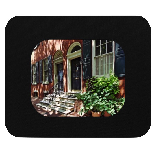 Philadelphia PA - Street in Society Hill Mouse Pads