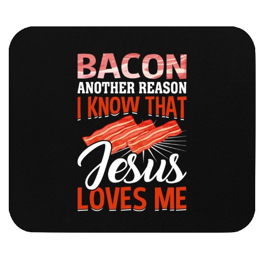 Bacon Lover Funny Bacon Famous Food Keto Diet Mouse Pads