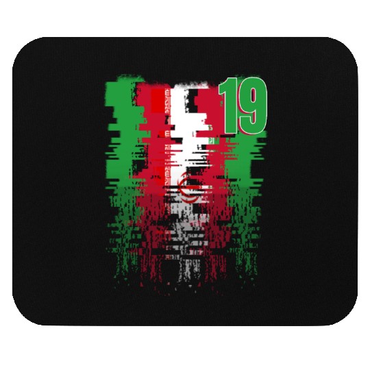 Iran Soccer team Jerseys Iran team 2022 number 19 Mouse Pads