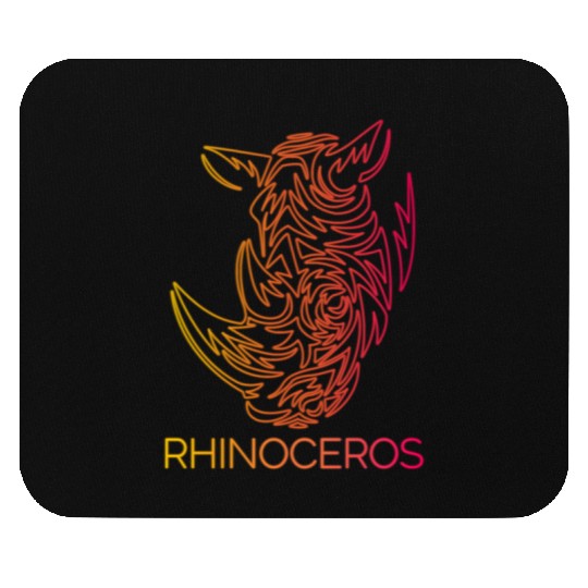rhinoceros Mouse Pads