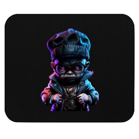 Baby Cyberpunk Gangsta Mouse Pads