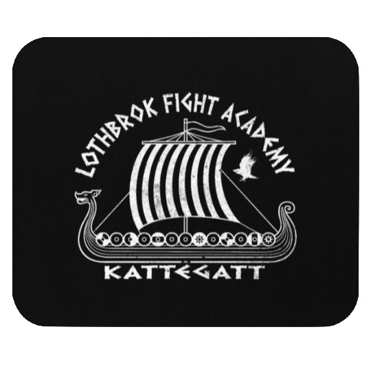 Lothbrok Fight Academy Kattegat Vikings Floki Mouse Pads
