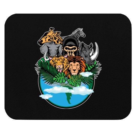 Wildlife Earth Animals Animal Welfare Gift Mouse Pads