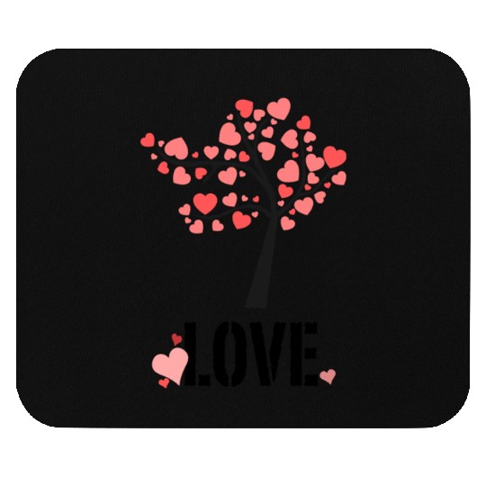 Valentine's Love Tree! Mouse Pads