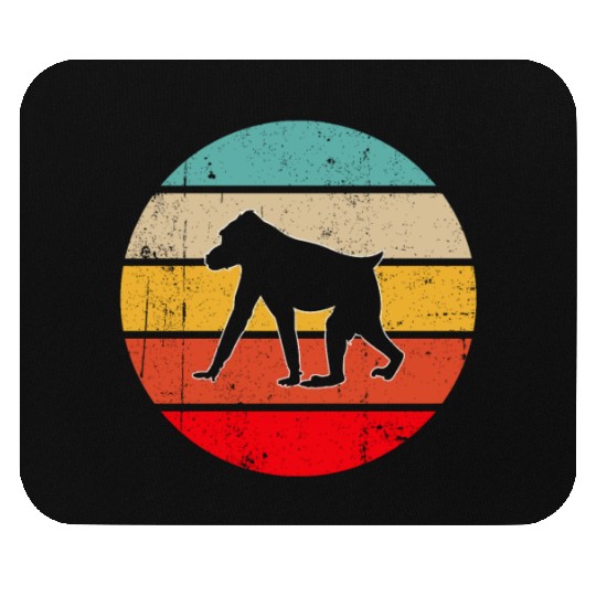monkey retro Mouse Pads