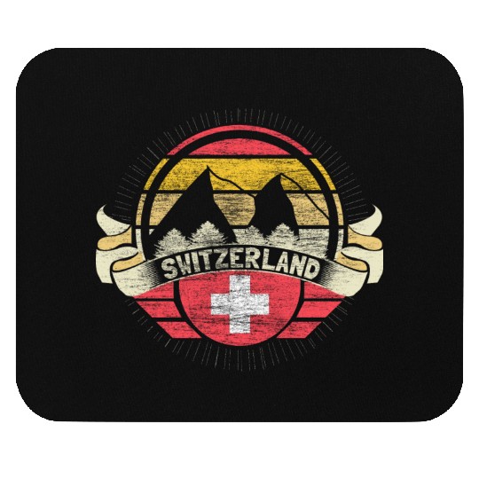 Switzerland Neutrality Gift Idea Mouse Pads