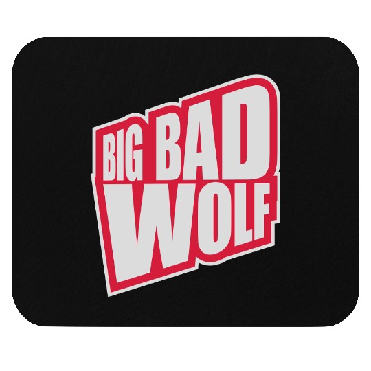 big bad wolf quote Mouse Pads