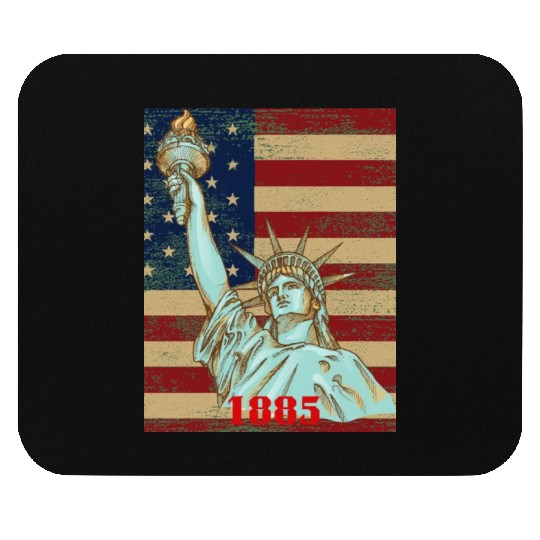 LOVE-Statue of Liberty Mouse Pads