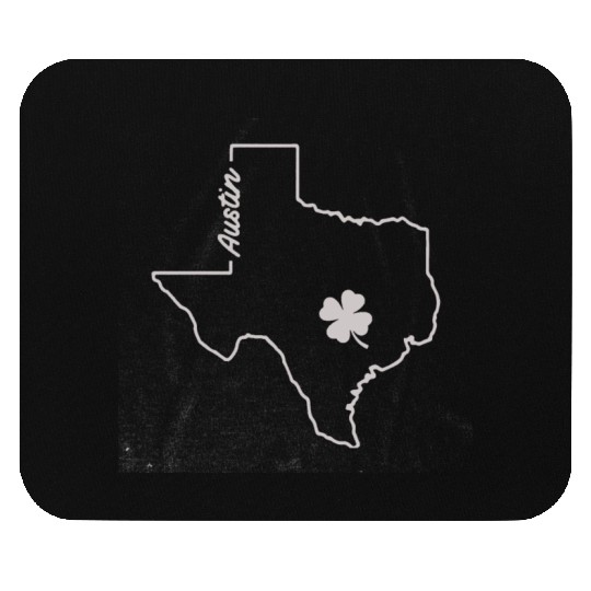 AUSTIN TEXAS SAINT Mouse Pads