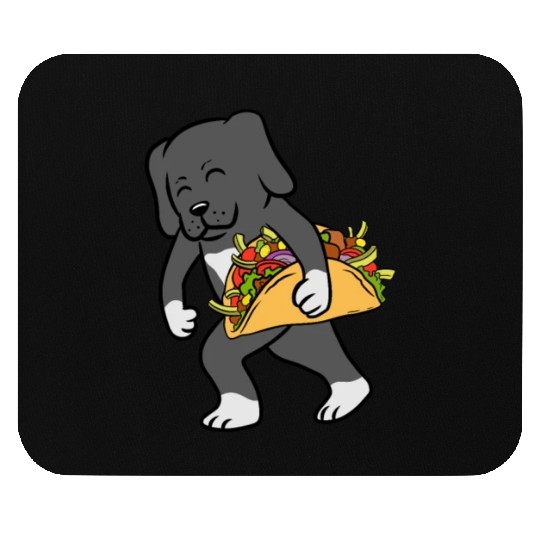 Great Dane Taco Lover Mouse Pads