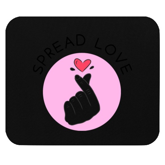 Korean heart symbol - Spread Love Intention Series Mouse Pads