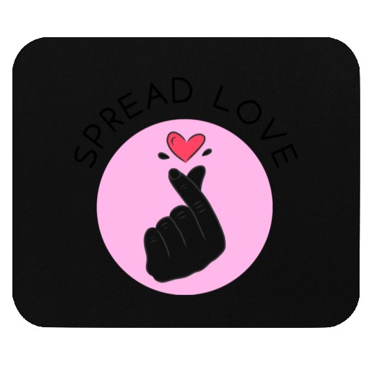 Korean heart symbol - Spread Love Intention Series Mouse Pads