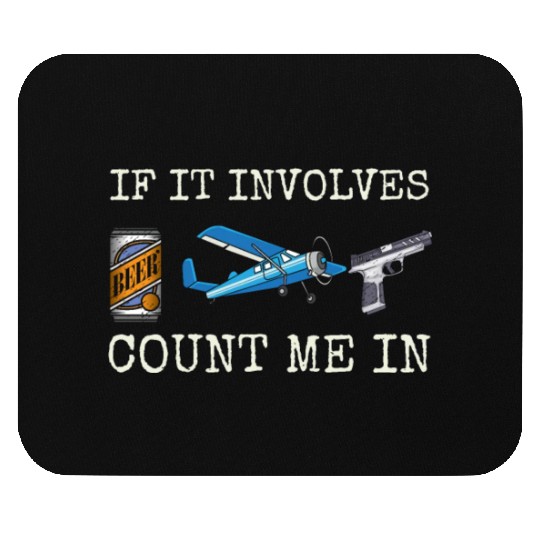 Light Aviation Propeller RC Airplane Pilot Beer Dr Mouse Pads