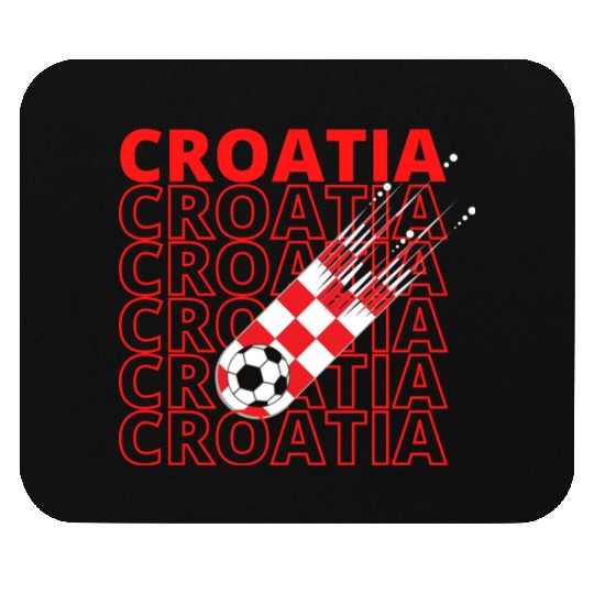 World Croatia Soccer Vintage Mouse Pads