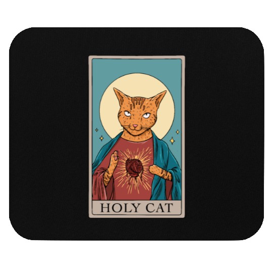 Cat Tarot Design for a Cat Lady or Cat Mom Mouse Pads