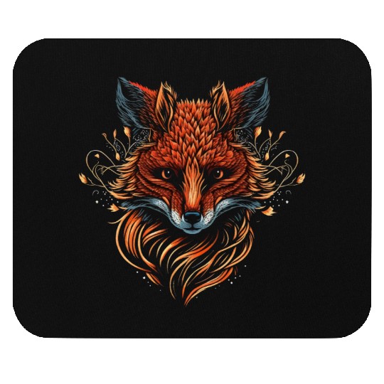 Red Fox Mouse Pads