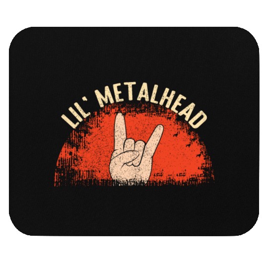 Rocker Sign Rock Hand Little Metal Kid Music Lover Mouse Pads