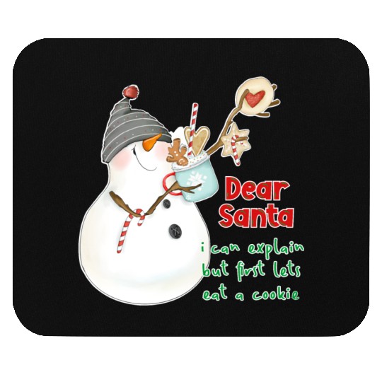 Dear Santa I can explain Mouse Pads