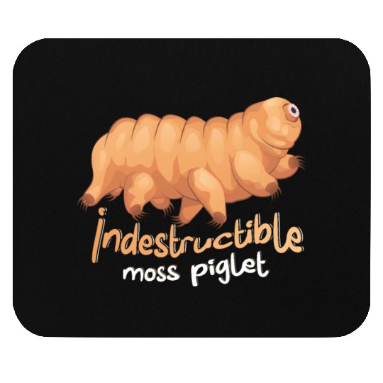 Indestructible Moss Piglet Science Tardigrade Mouse Pads