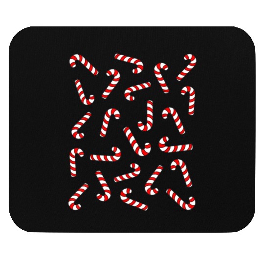 Christmas Candy Cane Kids Candy Canes Pajamas Mouse Pads