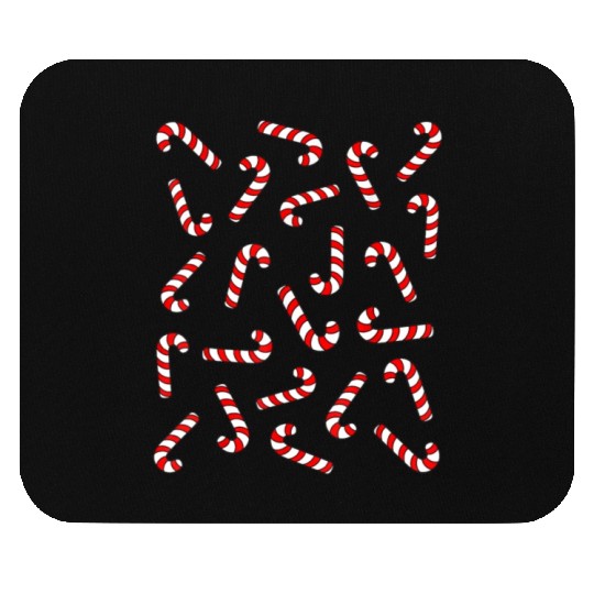Christmas Candy Cane Kids Candy Canes Pajamas Mouse Pads
