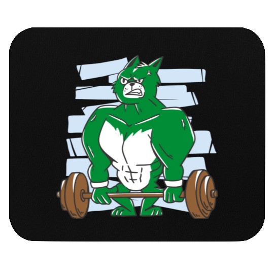 Pumping hulk. Gym Mouse Pads