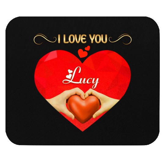 I love you Lucy Mouse Pads