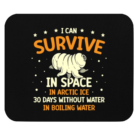 Moss Piglet Science Biology Tardigrade Lover Mouse Pads