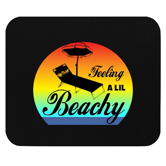 Feeling A LiL Salty with Summer Clothes Mouse Pads