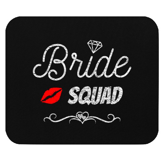 Bride Squad Womens Wedding Gifts for Bridesmaid Mouse Pads