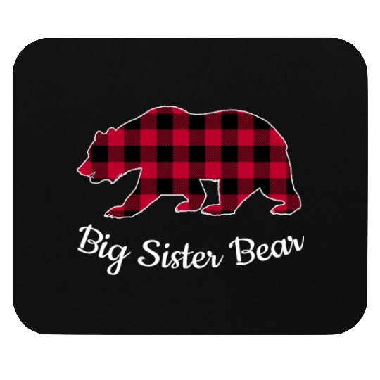 Big Sister Bear Mouse Pads