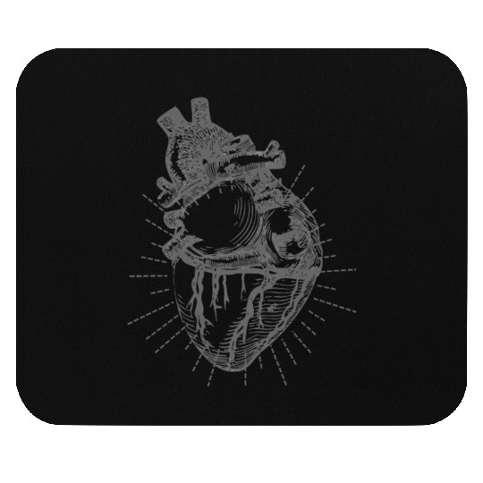 Heart anatomy Mouse Pads design