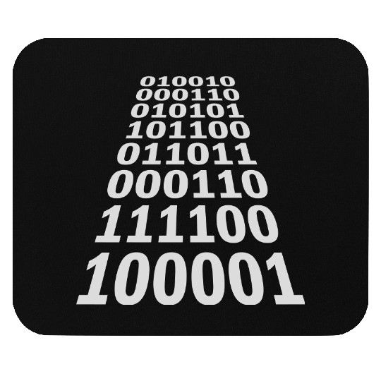 binary code program language Mouse Pads