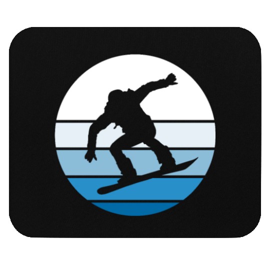 Snowboarding Snowboarder Snowboard Mouse Pads