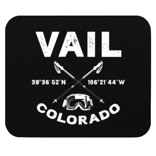 Vail Colorado, Skiing Mouse Pads