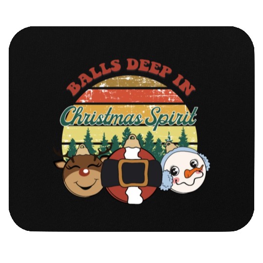 christmas spirit sublimation Mouse Pads