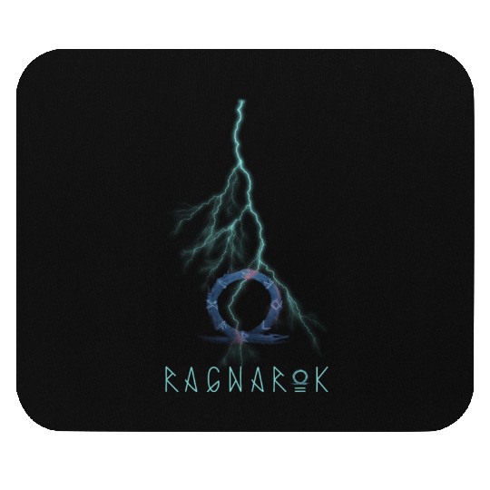 god of war ragnarock Mouse Pads black for gamers