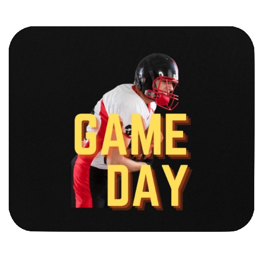 Game Day , Football Season , Football Graphic Mouse Pads